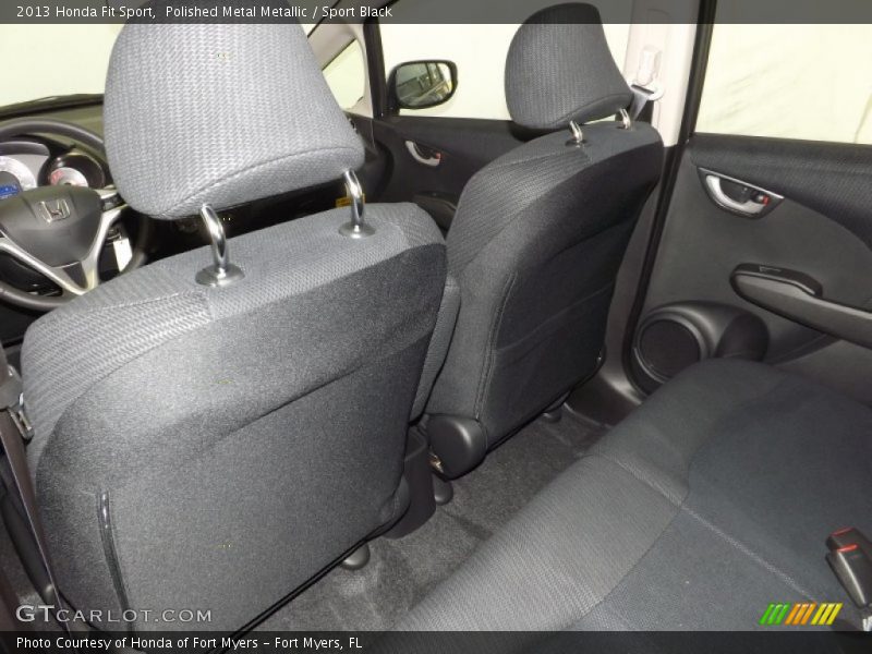 Polished Metal Metallic / Sport Black 2013 Honda Fit Sport
