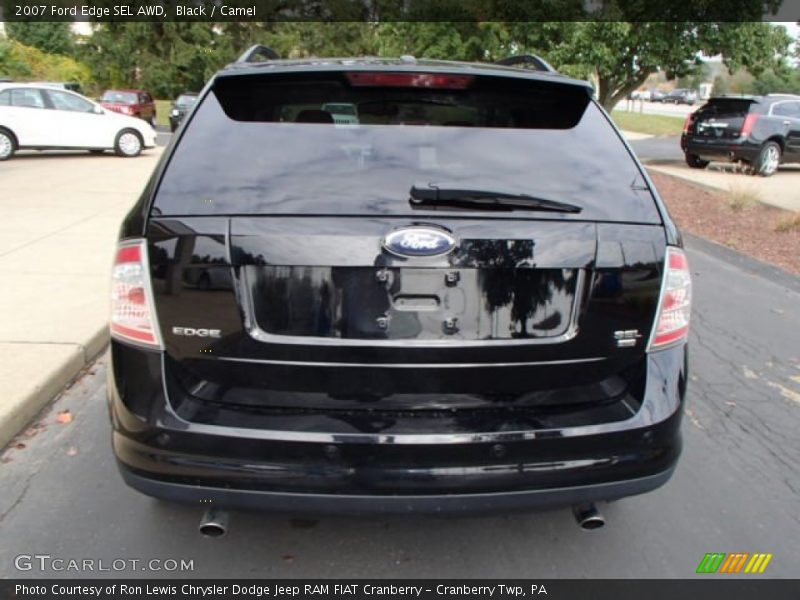 Black / Camel 2007 Ford Edge SEL AWD