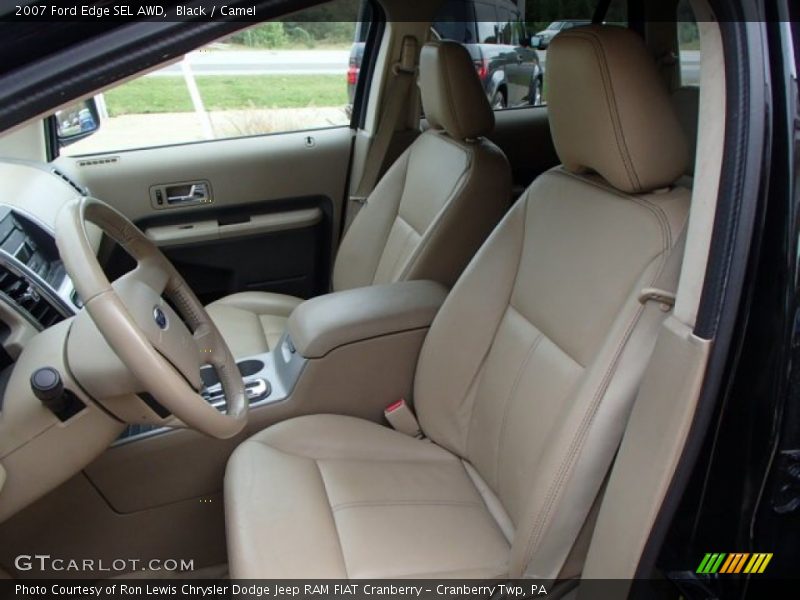 Black / Camel 2007 Ford Edge SEL AWD