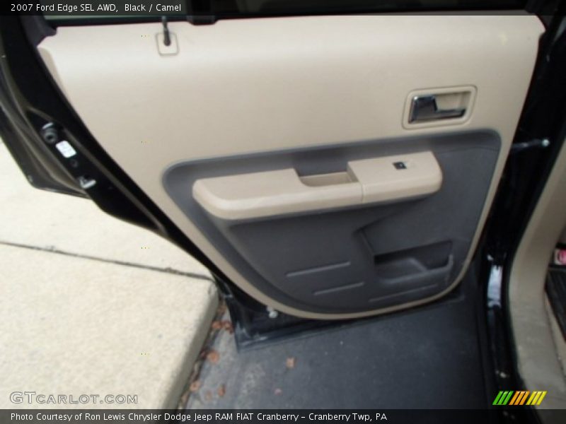 Black / Camel 2007 Ford Edge SEL AWD