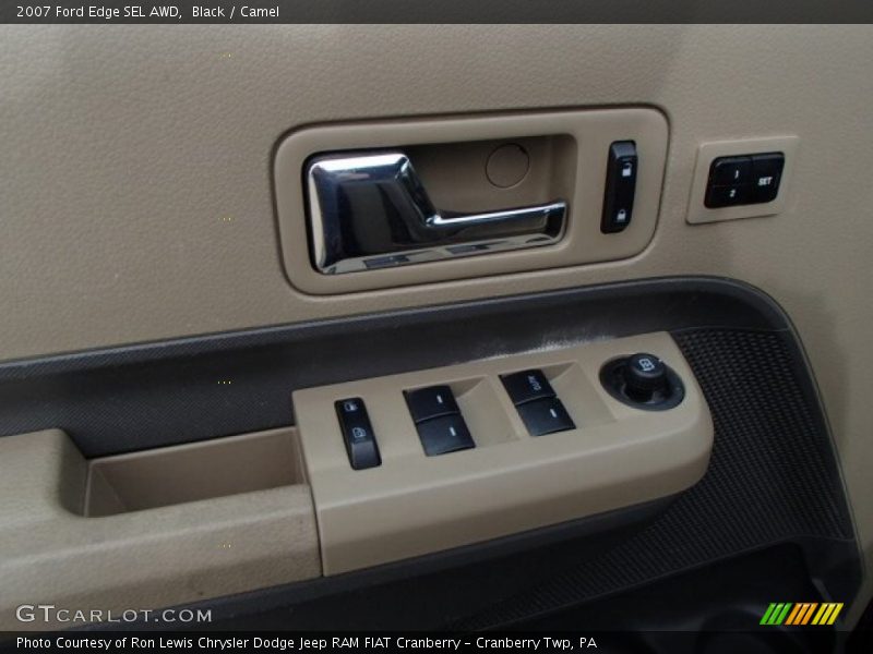 Black / Camel 2007 Ford Edge SEL AWD