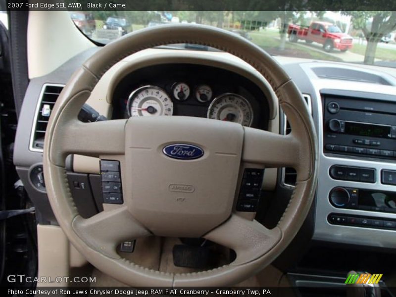 Black / Camel 2007 Ford Edge SEL AWD