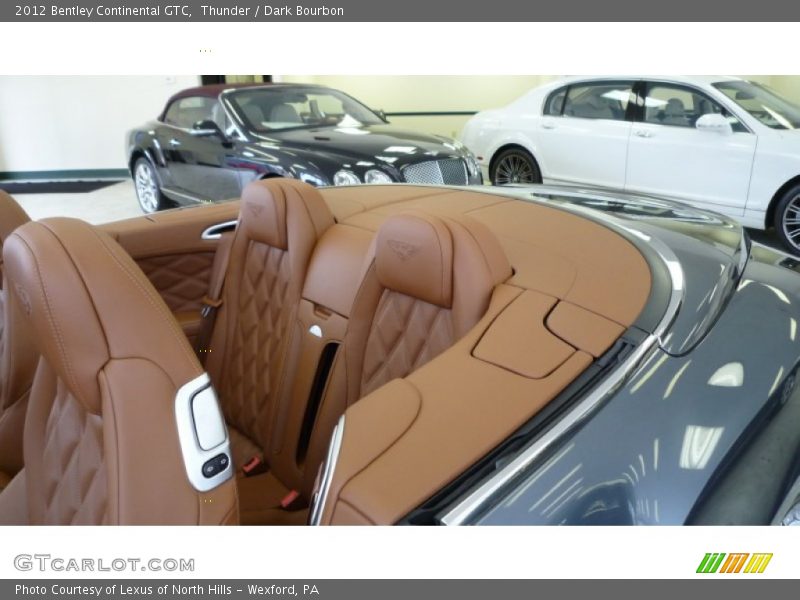 Rear Seat of 2012 Continental GTC 