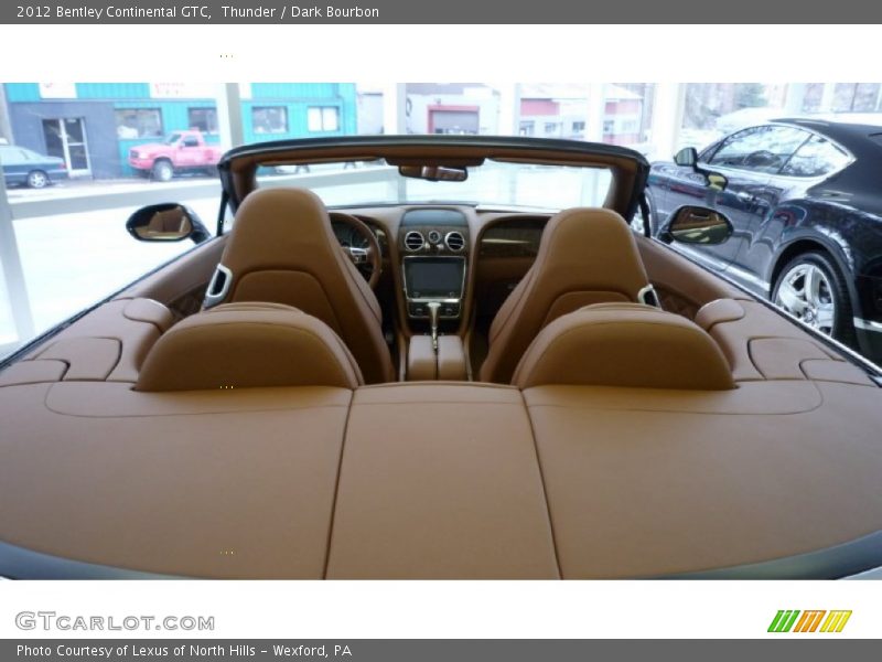 Thunder / Dark Bourbon 2012 Bentley Continental GTC