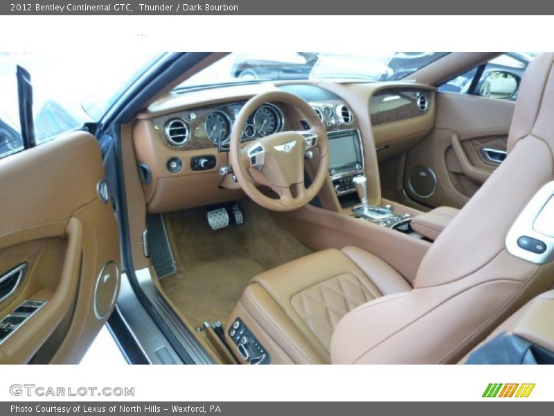 Front Seat of 2012 Continental GTC 