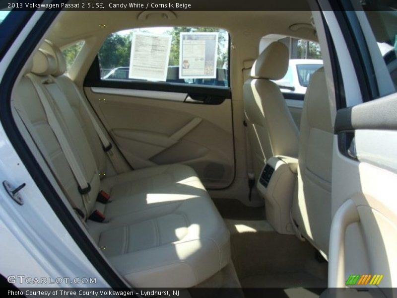 Candy White / Cornsilk Beige 2013 Volkswagen Passat 2.5L SE