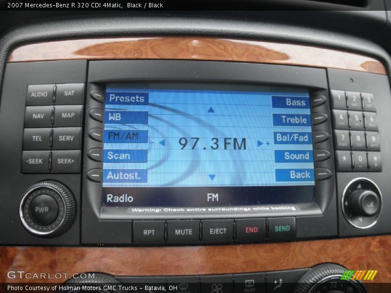 Black / Black 2007 Mercedes-Benz R 320 CDI 4Matic