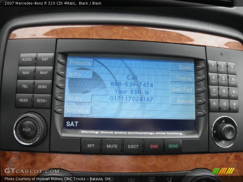Black / Black 2007 Mercedes-Benz R 320 CDI 4Matic