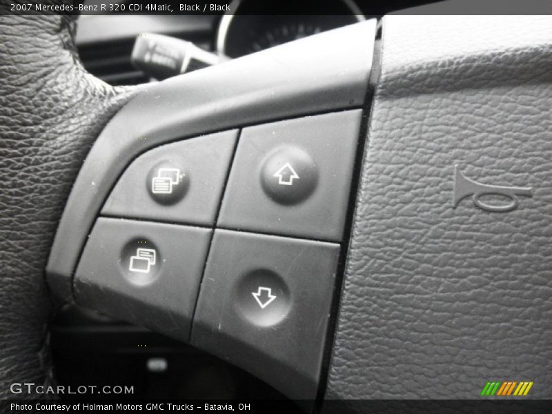 Black / Black 2007 Mercedes-Benz R 320 CDI 4Matic