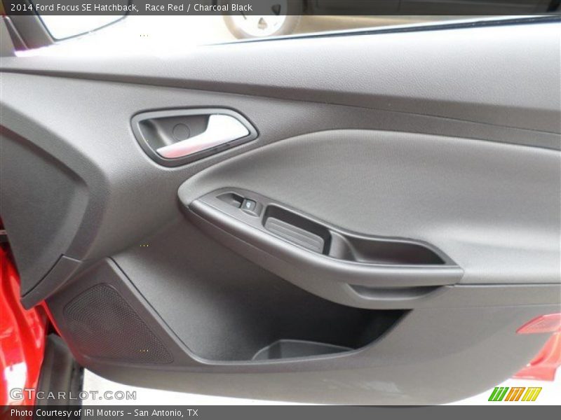 Race Red / Charcoal Black 2014 Ford Focus SE Hatchback