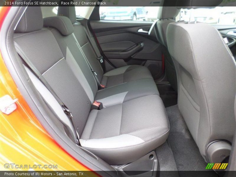Race Red / Charcoal Black 2014 Ford Focus SE Hatchback