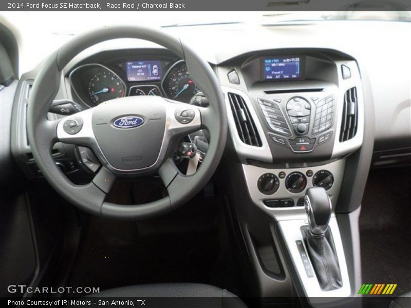 Race Red / Charcoal Black 2014 Ford Focus SE Hatchback
