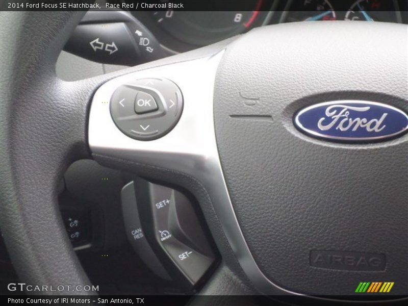 Race Red / Charcoal Black 2014 Ford Focus SE Hatchback