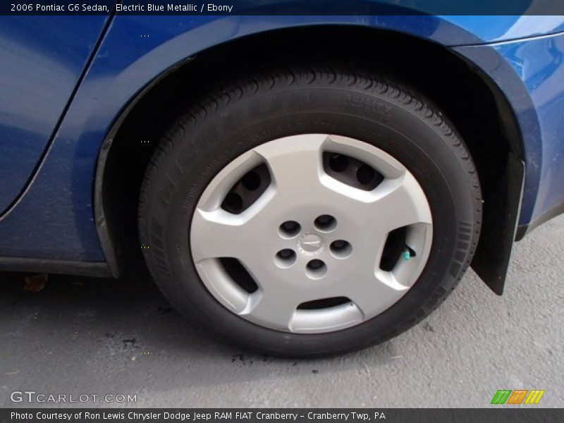 Electric Blue Metallic / Ebony 2006 Pontiac G6 Sedan