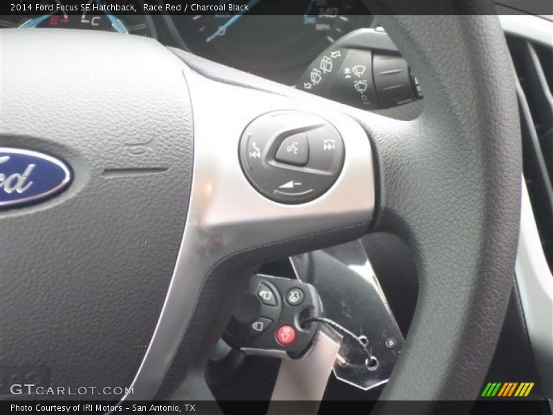 Race Red / Charcoal Black 2014 Ford Focus SE Hatchback
