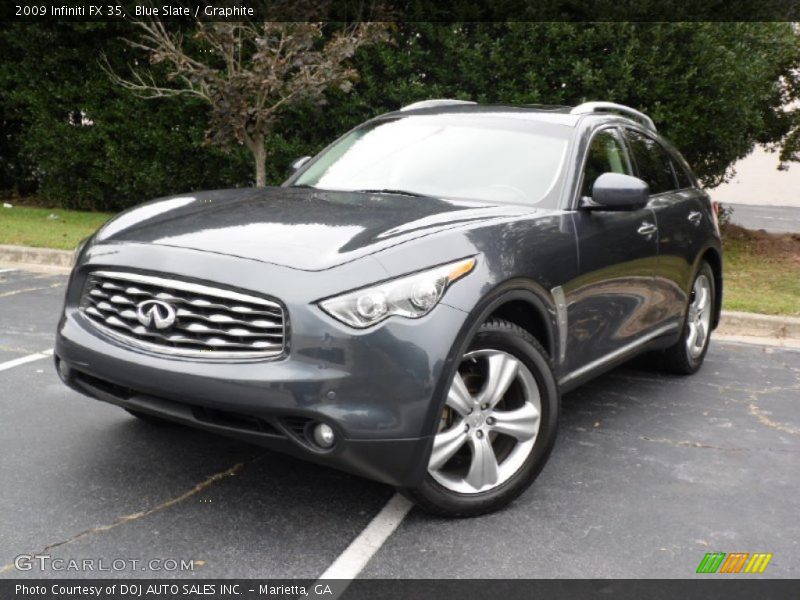 Blue Slate / Graphite 2009 Infiniti FX 35