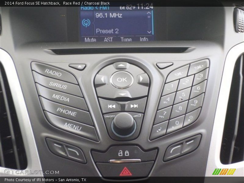 Race Red / Charcoal Black 2014 Ford Focus SE Hatchback