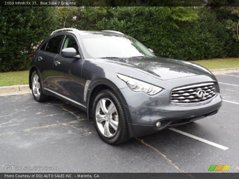 Blue Slate / Graphite 2009 Infiniti FX 35