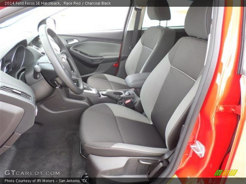 Race Red / Charcoal Black 2014 Ford Focus SE Hatchback