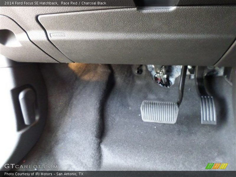 Race Red / Charcoal Black 2014 Ford Focus SE Hatchback