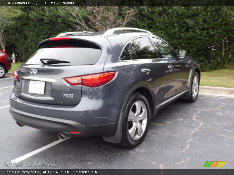 Blue Slate / Graphite 2009 Infiniti FX 35