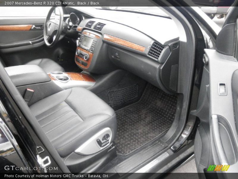 Black / Black 2007 Mercedes-Benz R 320 CDI 4Matic