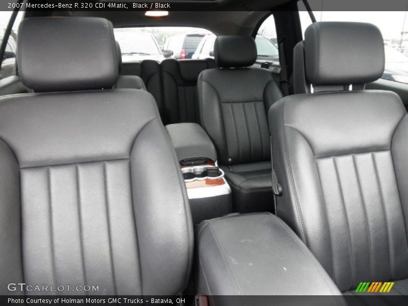 Black / Black 2007 Mercedes-Benz R 320 CDI 4Matic
