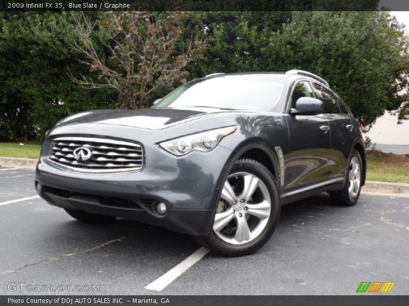 Blue Slate / Graphite 2009 Infiniti FX 35