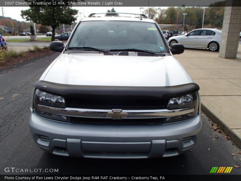 Silverstone Metallic / Light Gray 2007 Chevrolet TrailBlazer LS 4x4