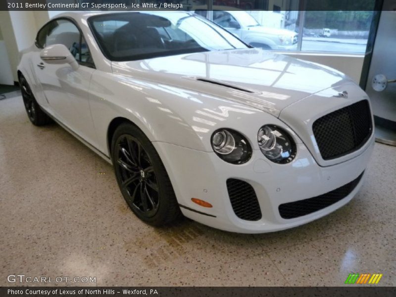 Front 3/4 View of 2011 Continental GT Supersports