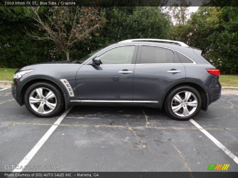 Blue Slate / Graphite 2009 Infiniti FX 35