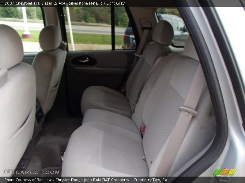 Silverstone Metallic / Light Gray 2007 Chevrolet TrailBlazer LS 4x4