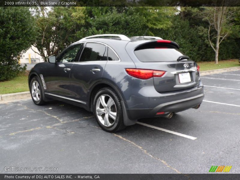 Blue Slate / Graphite 2009 Infiniti FX 35