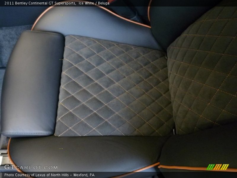 Front Seat of 2011 Continental GT Supersports