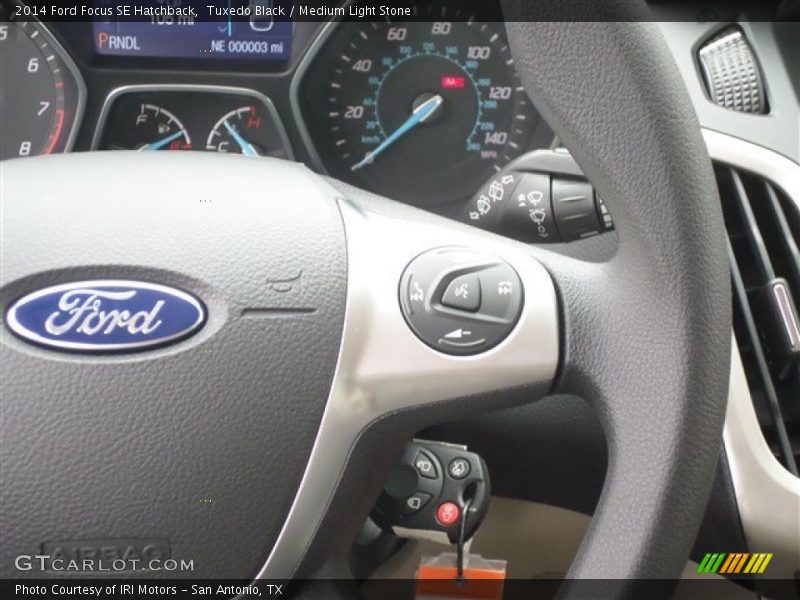 Tuxedo Black / Medium Light Stone 2014 Ford Focus SE Hatchback