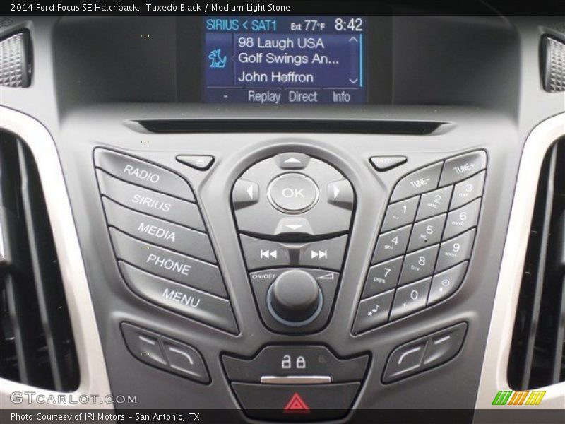 Tuxedo Black / Medium Light Stone 2014 Ford Focus SE Hatchback