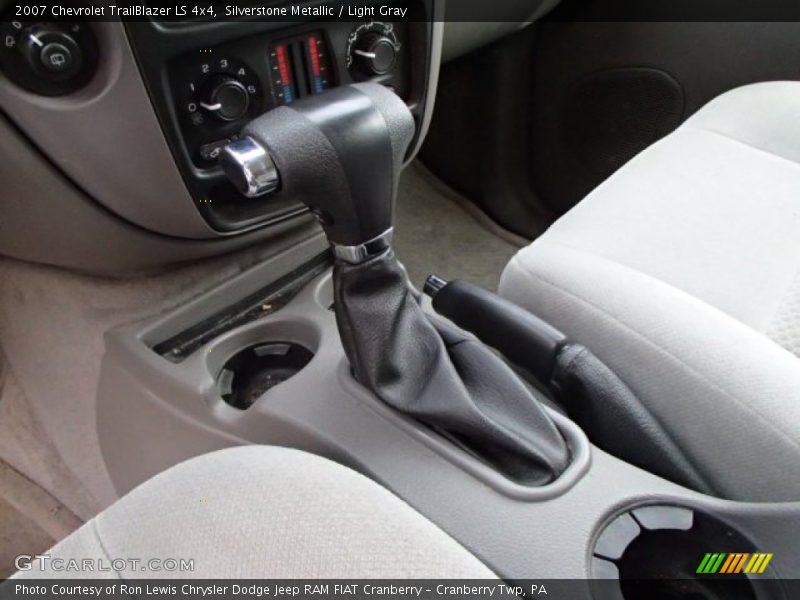Silverstone Metallic / Light Gray 2007 Chevrolet TrailBlazer LS 4x4