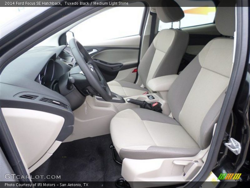 Tuxedo Black / Medium Light Stone 2014 Ford Focus SE Hatchback