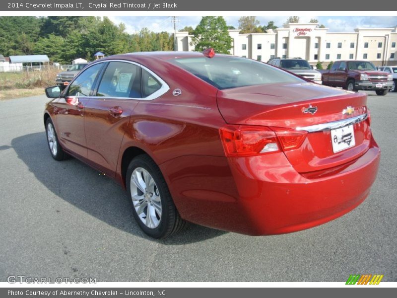 Crystal Red Tintcoat / Jet Black 2014 Chevrolet Impala LT