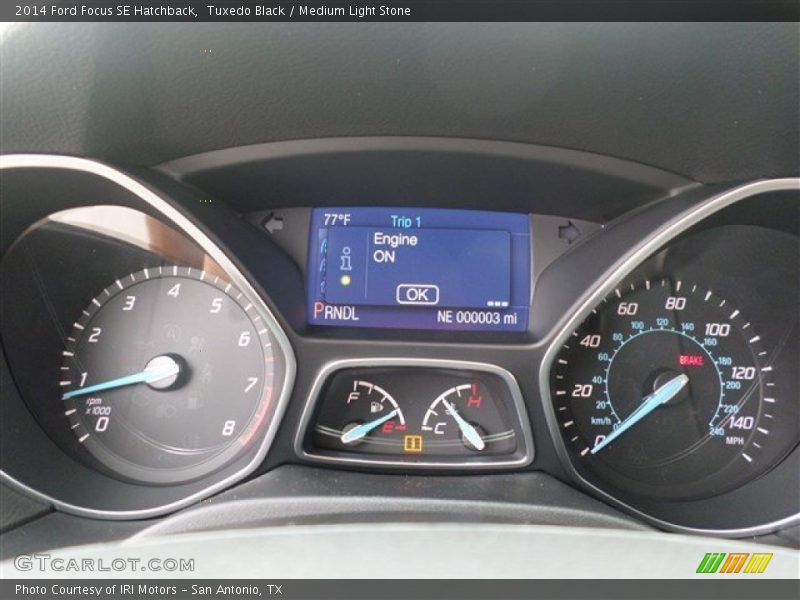 Tuxedo Black / Medium Light Stone 2014 Ford Focus SE Hatchback