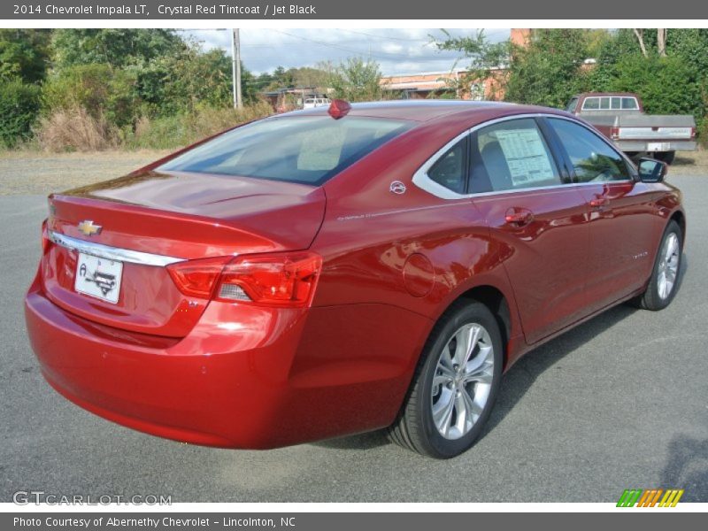 Crystal Red Tintcoat / Jet Black 2014 Chevrolet Impala LT