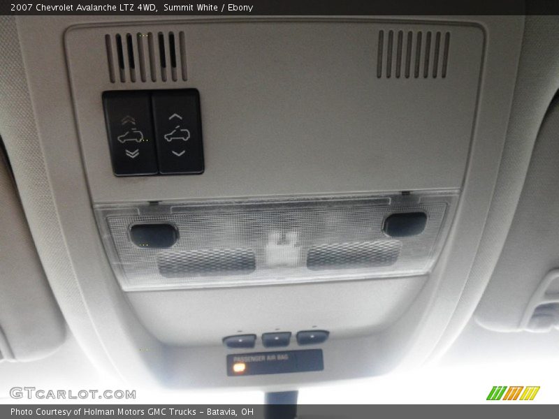 Summit White / Ebony 2007 Chevrolet Avalanche LTZ 4WD
