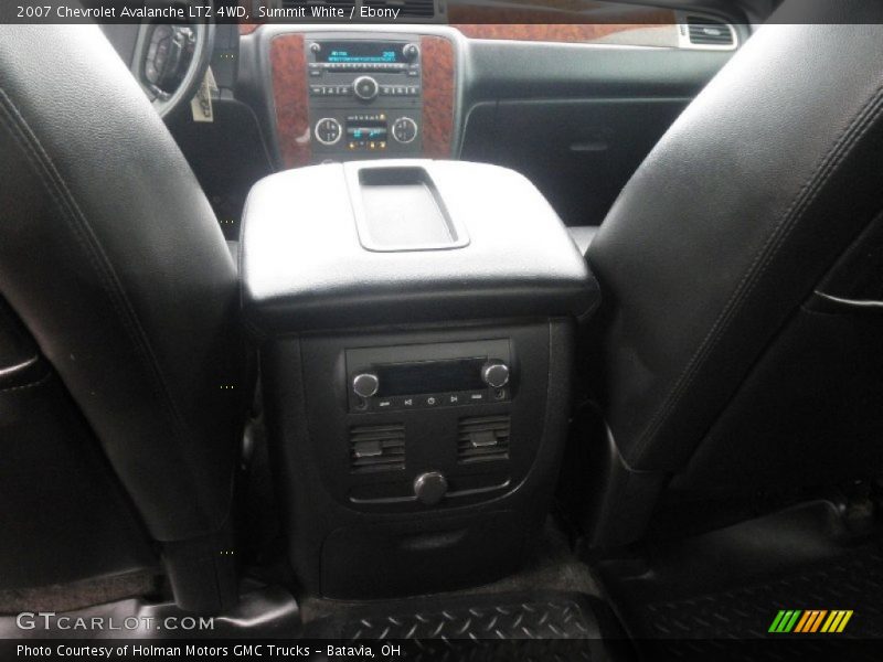 Summit White / Ebony 2007 Chevrolet Avalanche LTZ 4WD