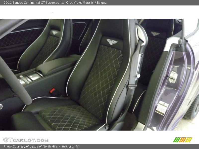 Front Seat of 2011 Continental GT Supersports