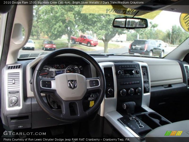 Bright Silver Metallic / Dark Slate/Medium Graystone 2010 Dodge Ram 1500 Big Horn Crew Cab 4x4