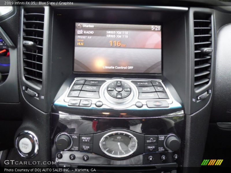 Blue Slate / Graphite 2009 Infiniti FX 35