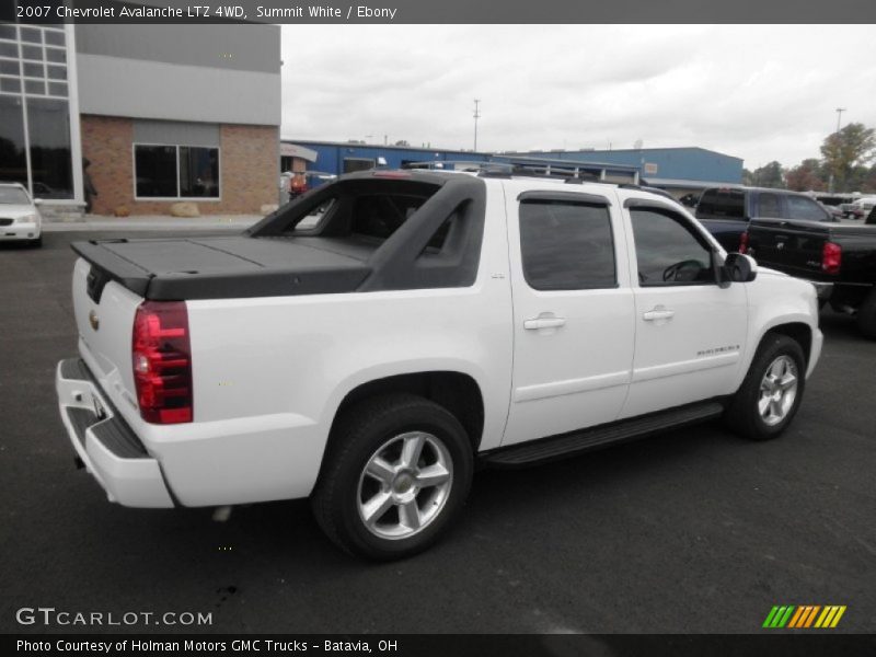 Summit White / Ebony 2007 Chevrolet Avalanche LTZ 4WD