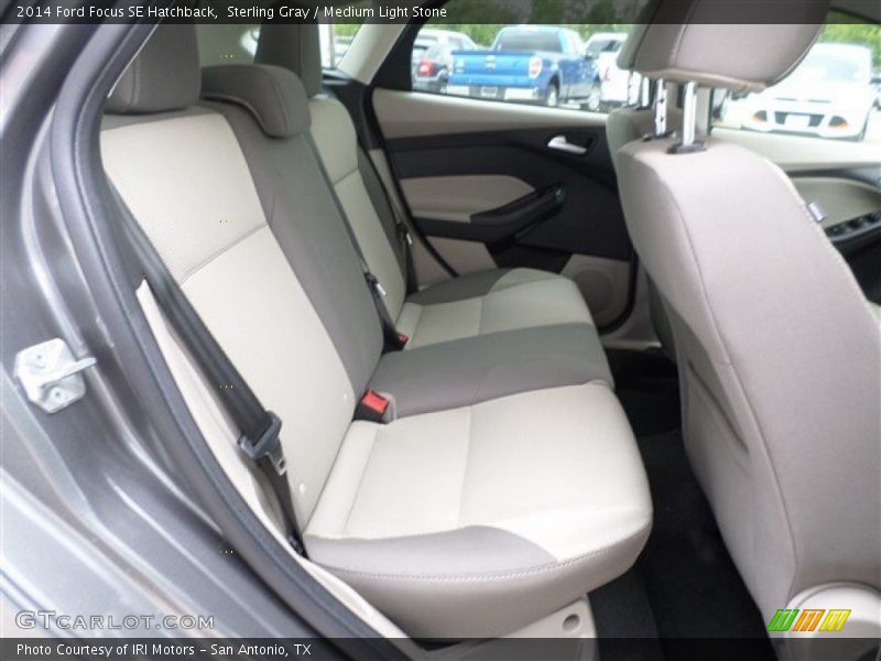 Sterling Gray / Medium Light Stone 2014 Ford Focus SE Hatchback