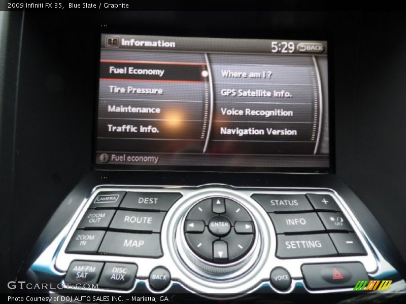 Blue Slate / Graphite 2009 Infiniti FX 35