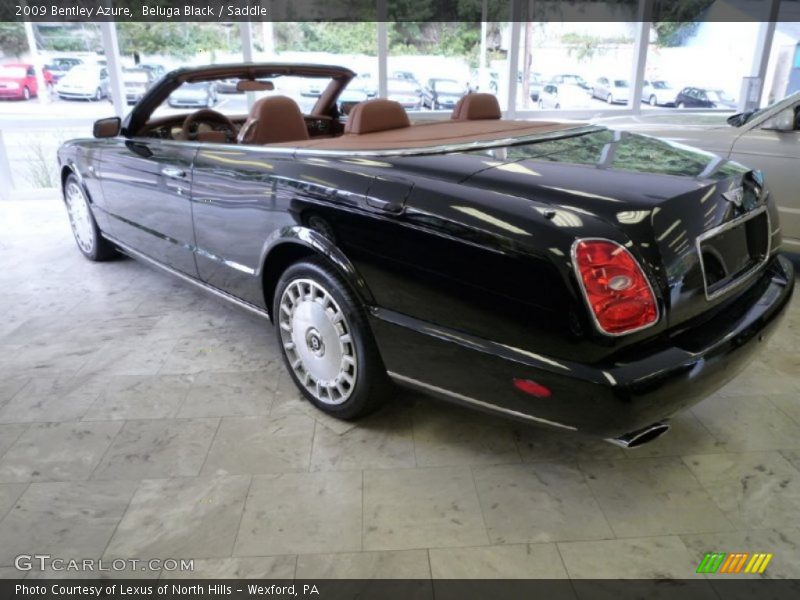 Beluga Black / Saddle 2009 Bentley Azure